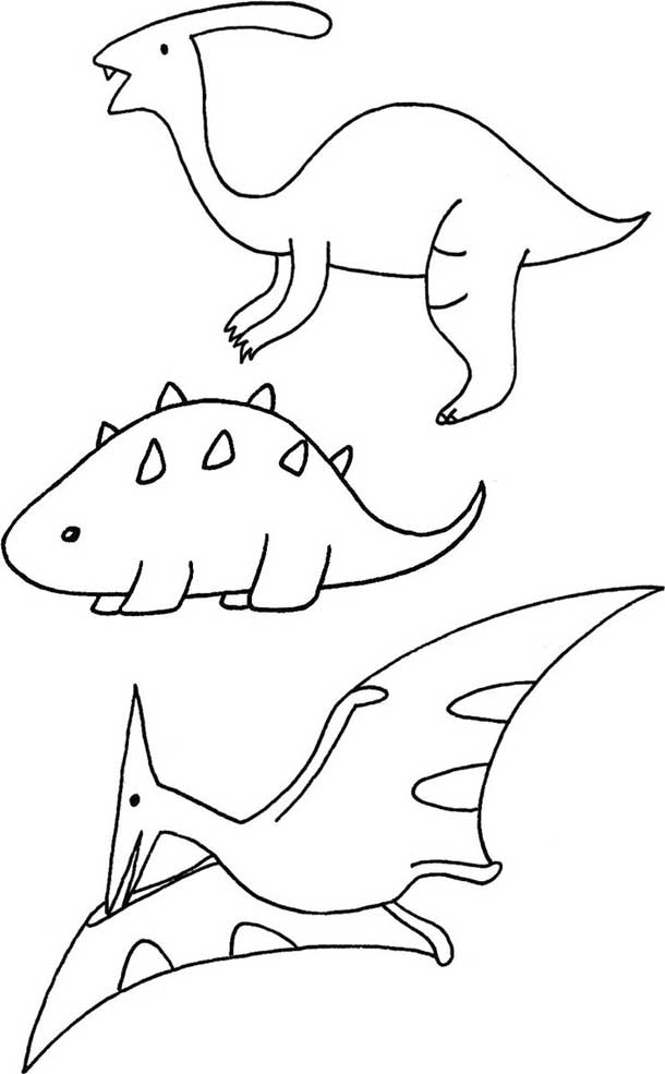 恐龙简笔画