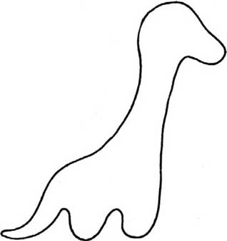 恐龙简笔画