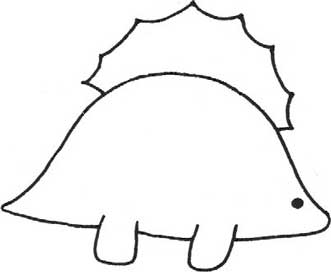 恐龙简笔画