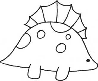 恐龙简笔画
