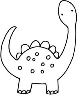 恐龙简笔画