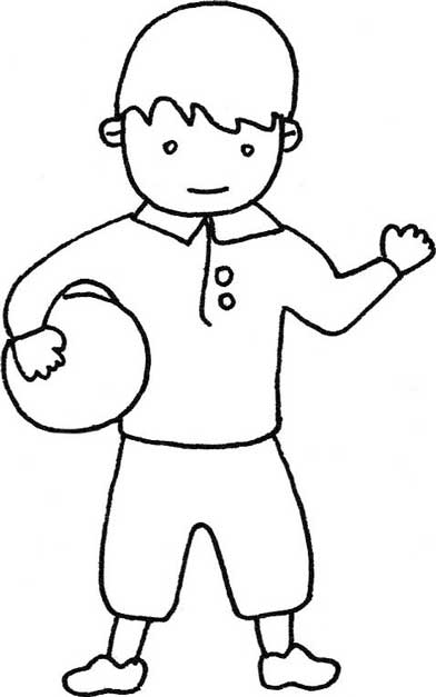 男孩简笔画