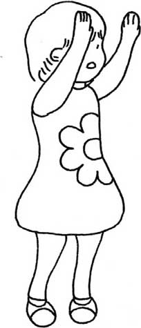 女孩简笔画