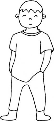 男青年简笔画