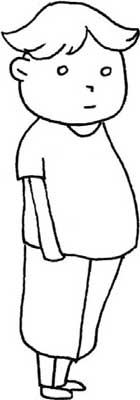 男青年简笔画