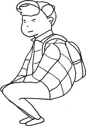 男青年简笔画