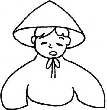 渔夫简笔画