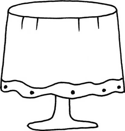 桌子简笔画