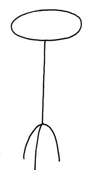 桌子简笔画