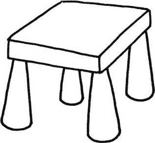 椅子简笔画