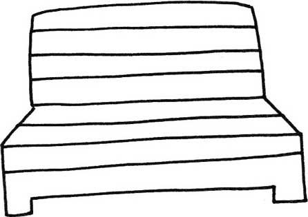 椅子简笔画