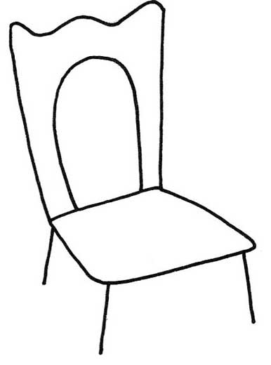 椅子简笔画