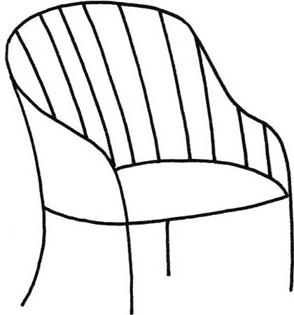 椅子简笔画
