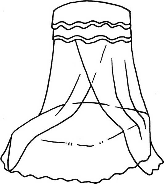床简笔画