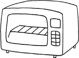 烤箱简笔画