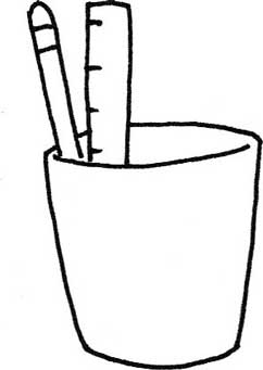 文具简笔画