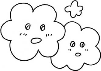 白云简笔画