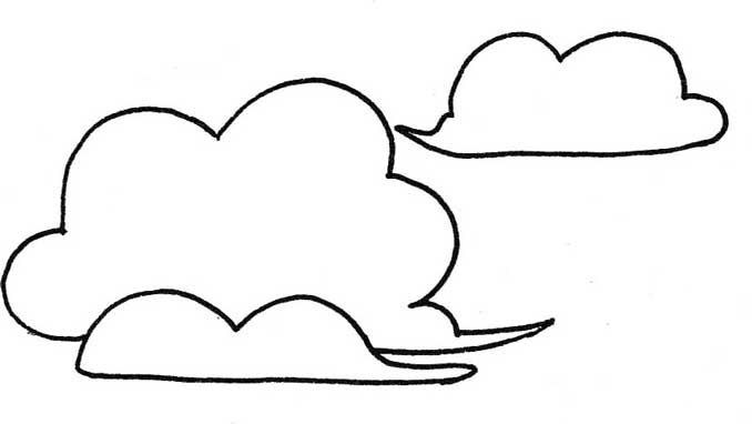 白云简笔画