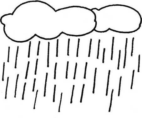 雨简笔画