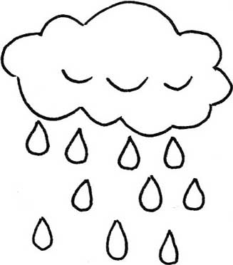 雨简笔画