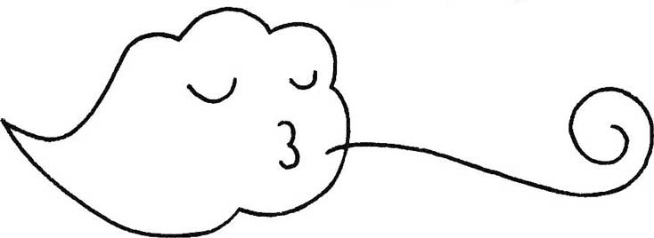 风简笔画