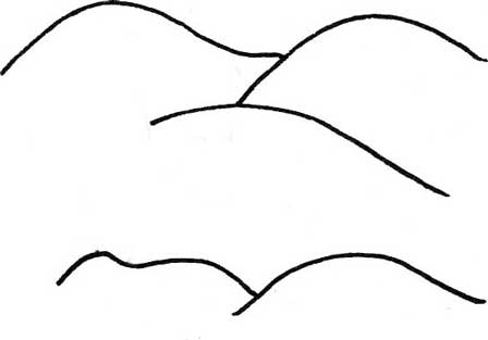 沙漠简笔画