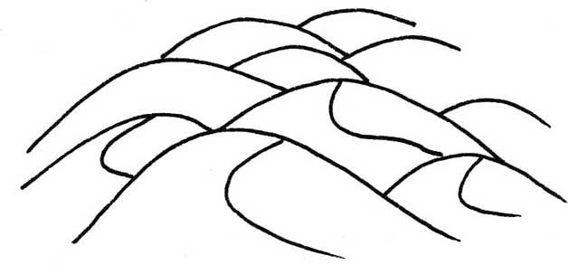 沙漠简笔画