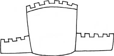 城堡简笔画