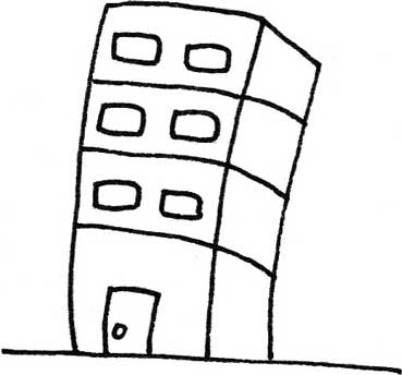 大厦简笔画