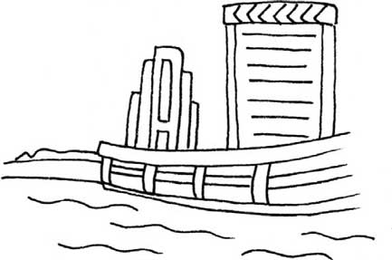 大厦简笔画