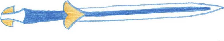 刀剑简笔画