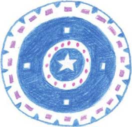 盾牌简笔画