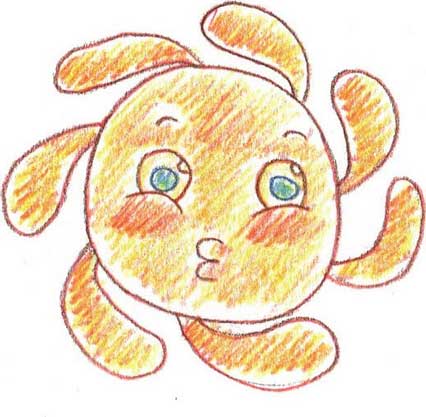 太阳简笔画