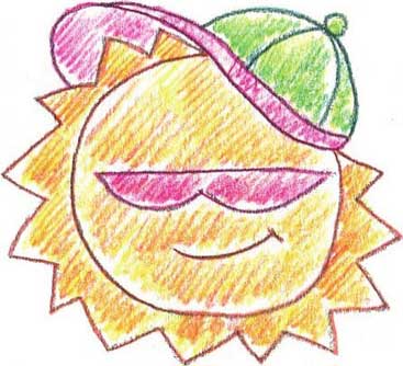 太阳简笔画