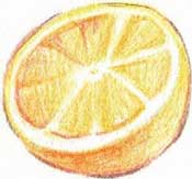 橙子简笔画