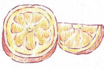 橙子简笔画