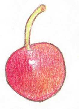 樱桃简笔画