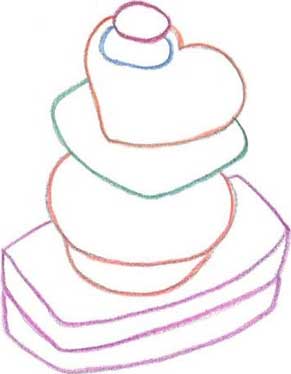 糖果简笔画