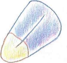 糖果简笔画