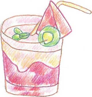 饮料简笔画