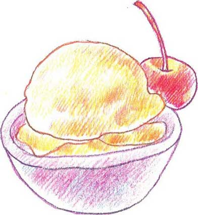 冰激凌简笔画
