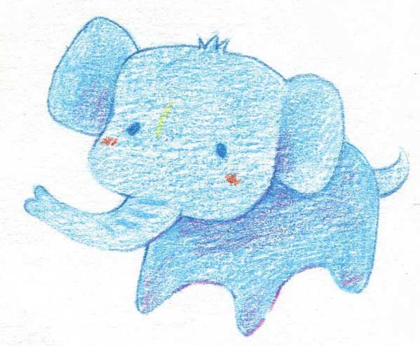大象简笔画
