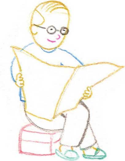 爸爸简笔画
