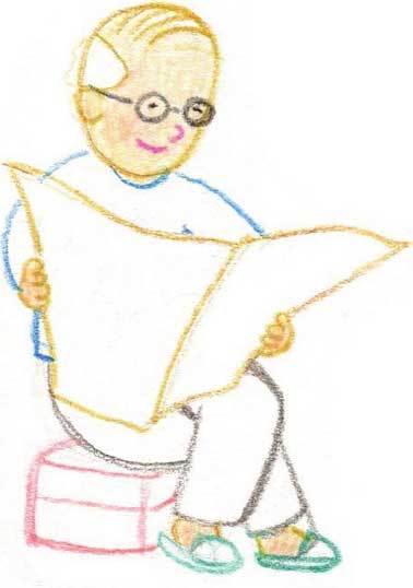 爸爸简笔画