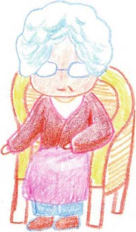 奶奶简笔画