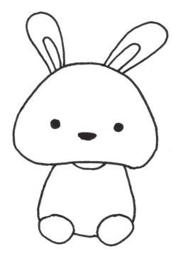 兔子简笔画