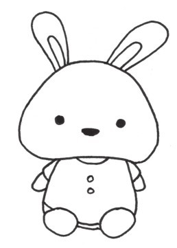 兔子简笔画