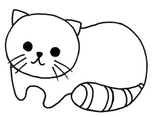 小猫简笔画