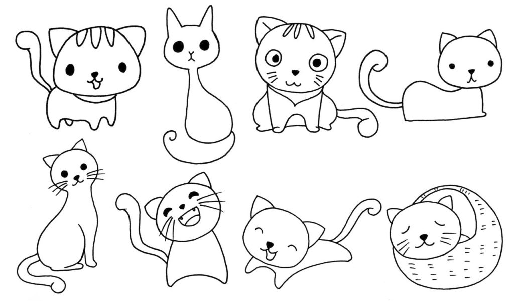 小猫简笔画