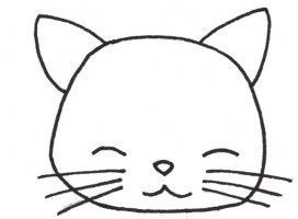 猫咪简笔画